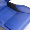 FK Sportsitze Auto Halbschalensitze Set Edition 1 Kunstleder blau/schwarz – Bild 4