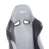 FK Sportsitze Auto Halbschalensitze Set SCE-Sportive 2 Kunstleder grau/schwarz – Bild 3