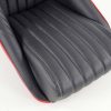 FK Oldtimersitze Auto Vollschalensitze Set Montgomery im Retro-Look schwarz/rot – Bild 5