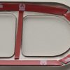 Türgriffrahmen Chrom Innen VW Polo (Typ 9N)  01-05, Edelstahl – Bild 7